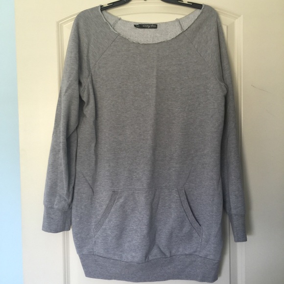 Long, comfy sweater
