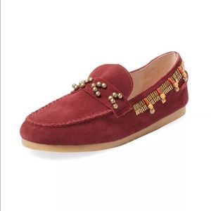 Shayla Beaded Moccasin, size 6, NEW IN BOX