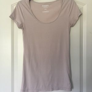 Tan layering tee