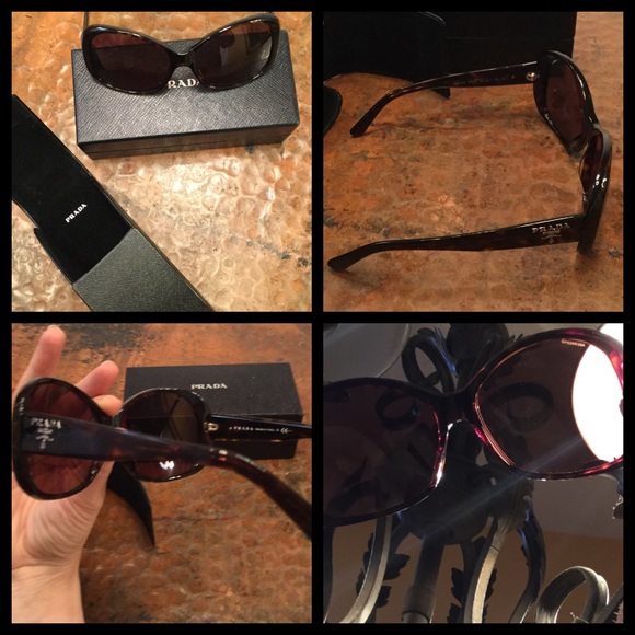 GorgEous PRADA Dark Havana Sunglasses! - Picture 3 of 4
