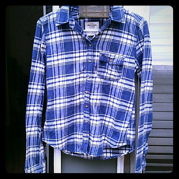 Abercrombie & Fitch Tops - Campfire Flannel Shirt