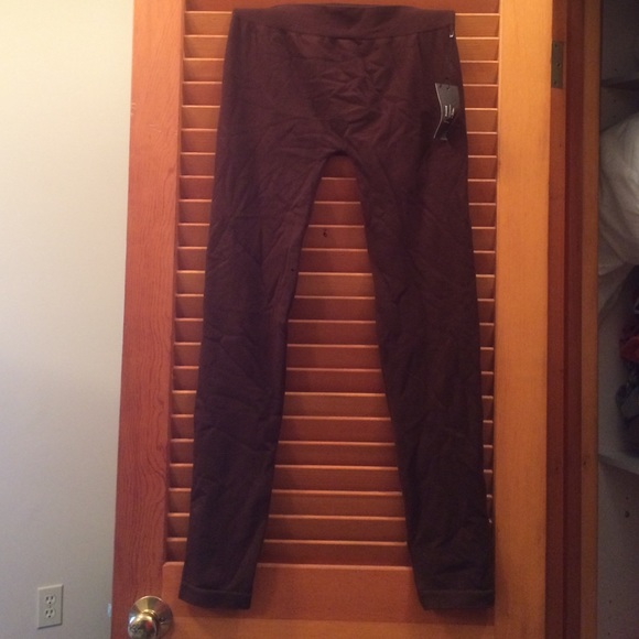 Brown leggings
