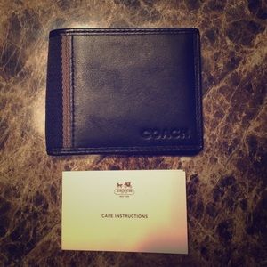 Authentic COACH Leather Men's Wallet
