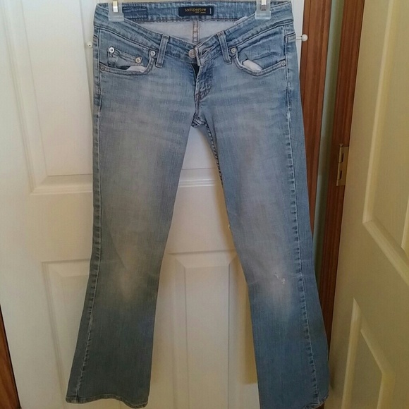 Levi's light denim flare jeans