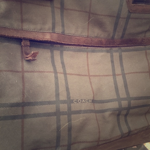 Large Coach business bag.