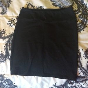 Black Bodycon Skirt