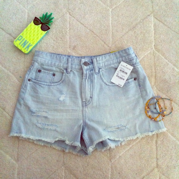 New🌟faded distressed high waisted BP shorts