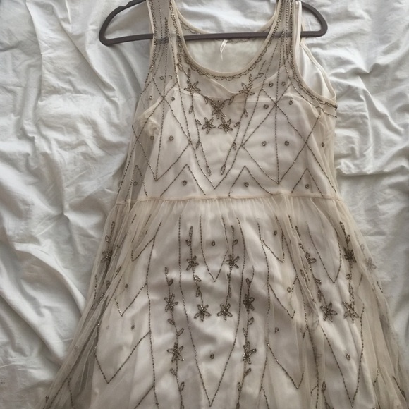 Free People Beaded Sheath Dress - NEVER WORN