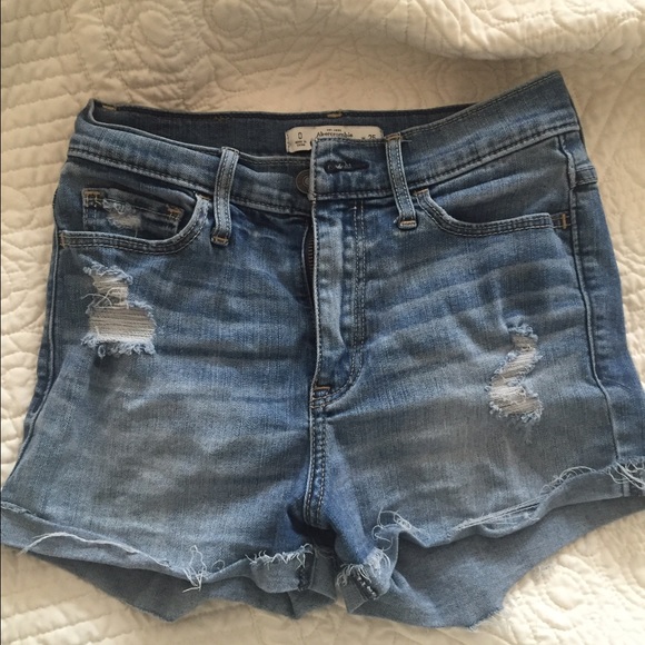 Abercrombie high waisted shorts