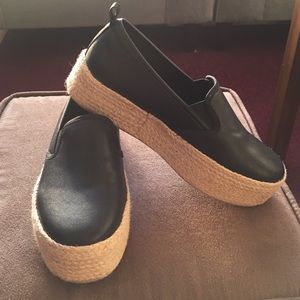 Platform Wedge Slip-on