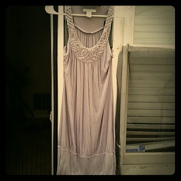 Charlotte Russe Dresses & Skirts - Beaded Sleeveless Dress