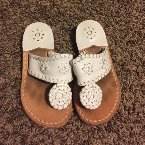 Toddler 10 white jack Rogers sandals
