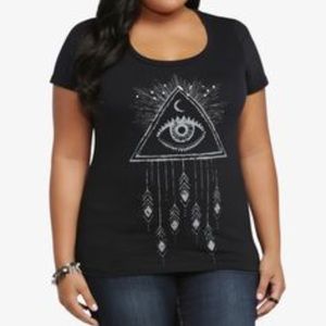 Torrid Black Dreamcatcher Shirt