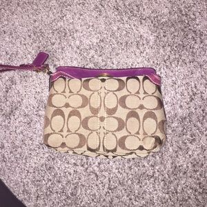 Coach wristlet