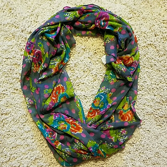 Multi-colored scarf/wrap