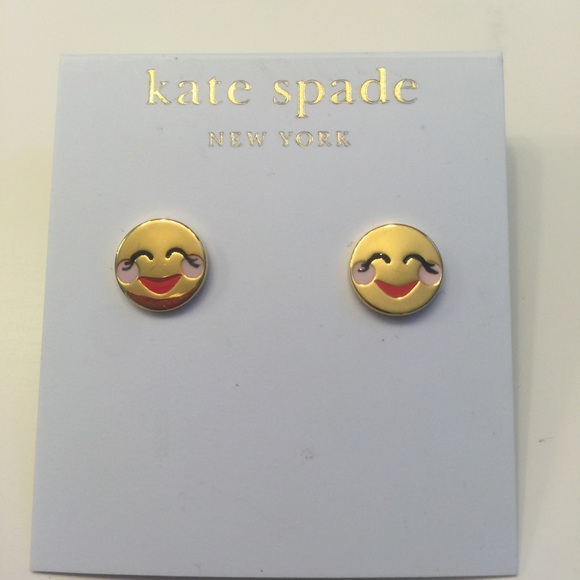 Adorable KATE SPADE Earrings Gold plated! New! 😊