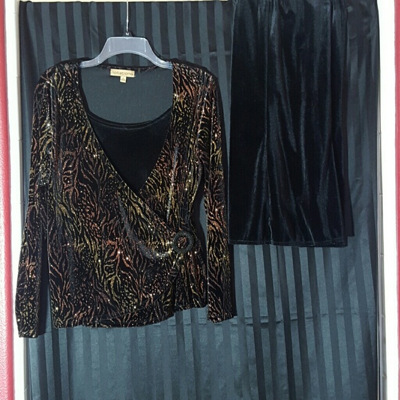 Holiday velvet skirt with jewel tone long sleeve