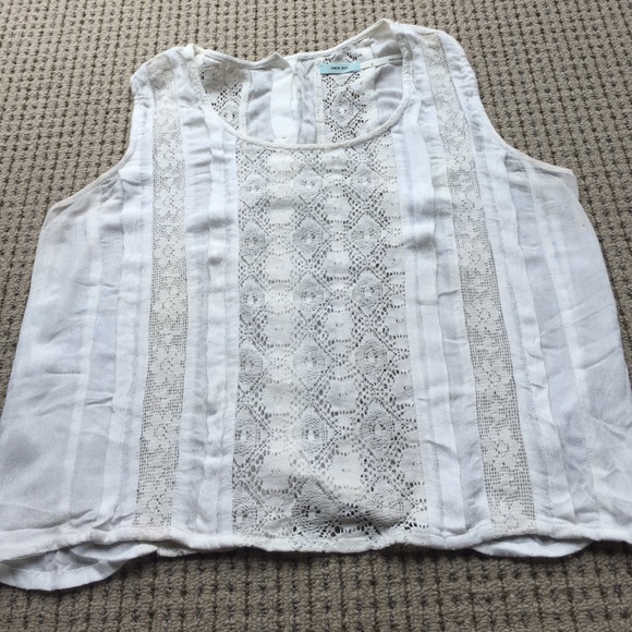 Urban Outfitters lace crop top