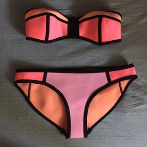 Lily Strawberry Kiss Triangl Bikini - Never Worn
