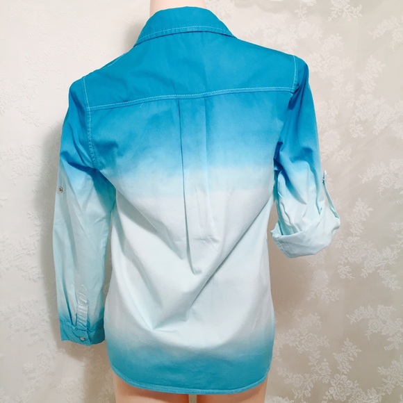 Dip Dye cowboy shirt. FINAL CLEARANCE - Picture 2 of 4