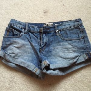 Roxy jean shorts