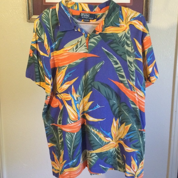 Vintage Polo Ralph Lauren Floral Shirt