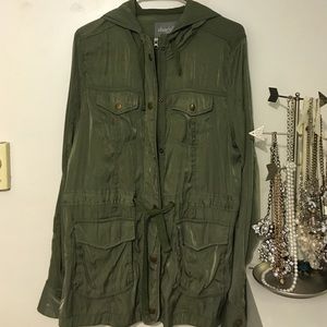 Charlotte Russe green jacket