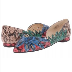 Nine West Orlagh Reptile Ballet Flats