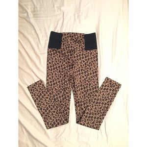 High Waisted Leopard Leggings