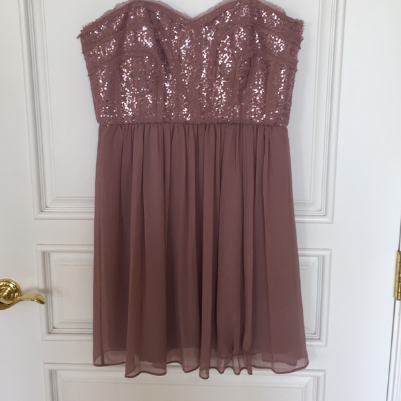 Violet Max and Cleo strapless part dress