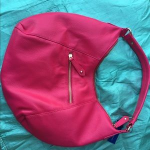 Sexy pink Erica Anenberg Tribeca Hobo Bag