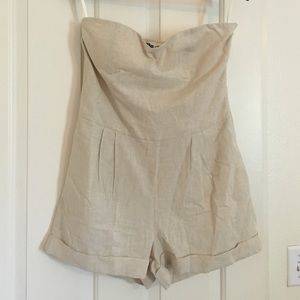 Linen romper