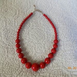 Red necklace