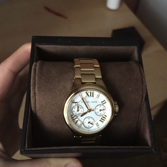 Michael Kors Camille mini chronograph watch
