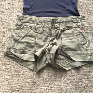 Army Green Shorts