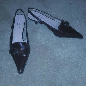 Anne Klein slingbacks worn once
