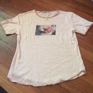 Anya Hindmarch (London) Sz M Tiger print shirt