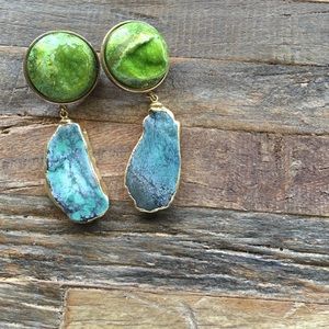 Unique Geode Earrings Special Edition