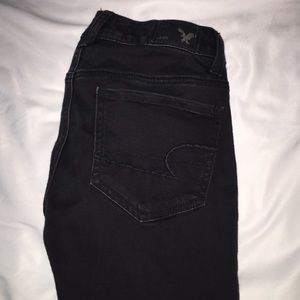 AE Black Jeggings