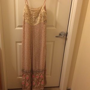 Free People sequined jump suit