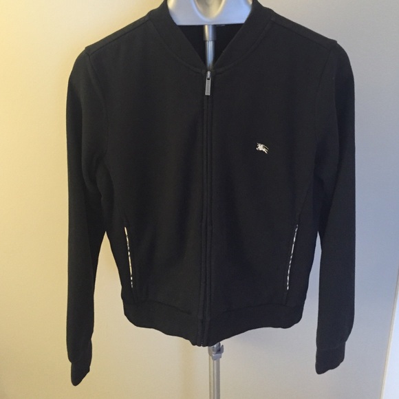 Burberry zip up sweatshirt