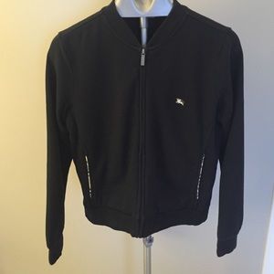 Burberry zip up sweatshirt