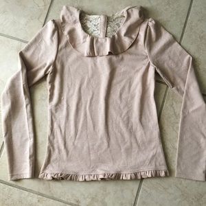 Liz Lisa dusty pink long sleeve knit