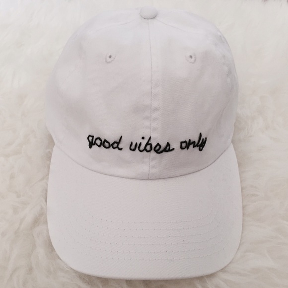 Good Vibes Only Baseball Cap - Picture 1 of 1