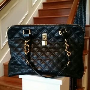 Marc Jacobs Black Quilting Leather Purse