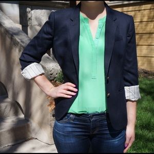 Timeless Navy Blazer