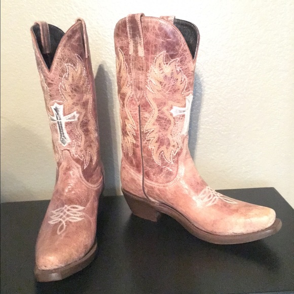 NIB Leather Cowboy Boot
