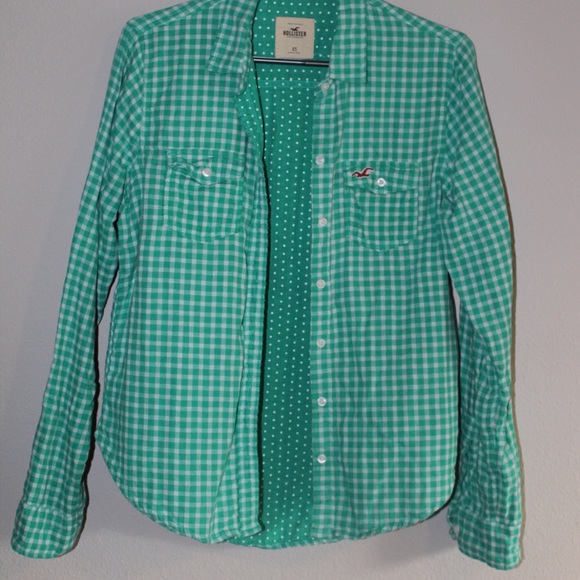 Green Hollister Shirt (Extra Small)
