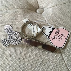 Mickey Mouse purse clip key chain