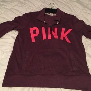 Victoria's Secret quarter zip sweatshirt